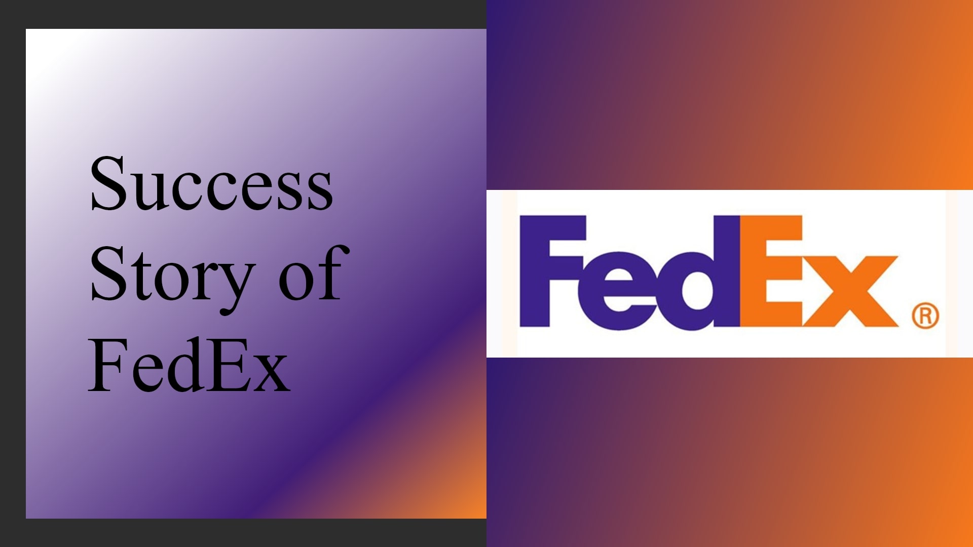 Fedex Success Story 