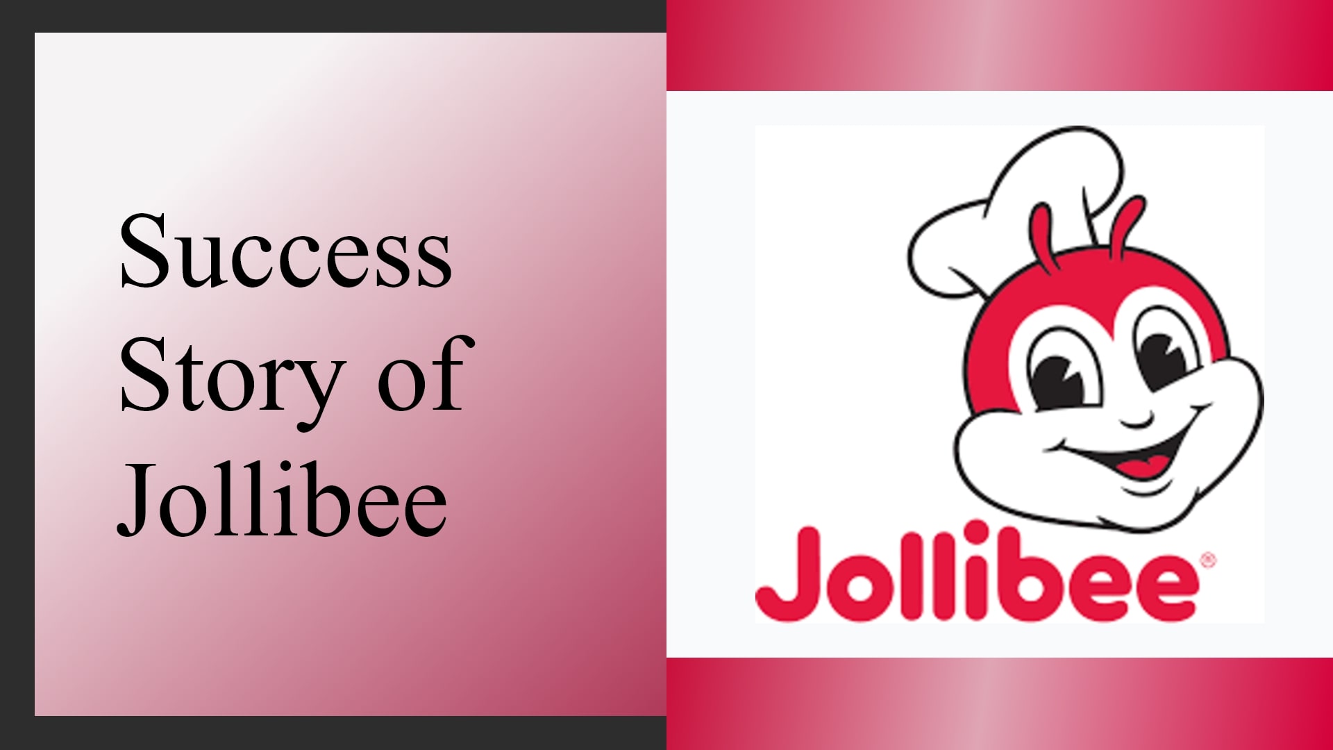 Jollibee Success Story